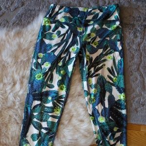 Sweaty Betty Cactus Power Crop Leggings